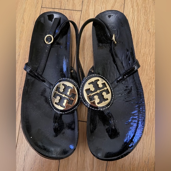 Tory Burch sandals black size 6 - Picture 1 of 1